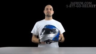 Vegas Summit 30 Modular Helmet Review  Jafrumcom [upl. by Sutphin]