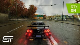 NFS Most Wanted  Remastered 2023  Rainy Ray Tracing Reshade 4K [upl. by Alahs]