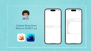 Custom Dropdown Menu in SwiftUI 40 [upl. by Porter]