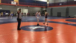 Caden Borneman vs Brentwood at Kirkwood Duals 2023 [upl. by Winsor]