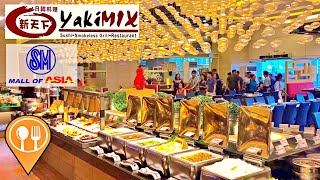 COMPLETE Yakimix Mall of Asia Dinner Buffet MENU  Food Trips TV [upl. by Htebirol]