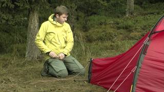 Hilleberg Akto  Pitching Instruction [upl. by Holman672]