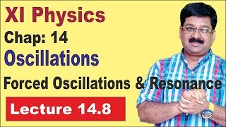 NCERT XI Physics Chap148  Forced Oscillations  Resonance  Oscillations [upl. by Eima]