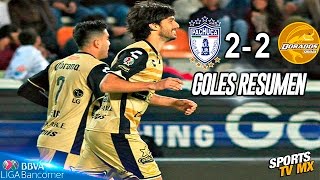 Pachuca vs Dorados 22 GOLES RESUMEN Jornada 9 Clausura 2016 HD Liga MX [upl. by Ahtiek283]