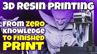 3D Resin Printing ABSOLUTE BEGINNERS guide [upl. by Gert]