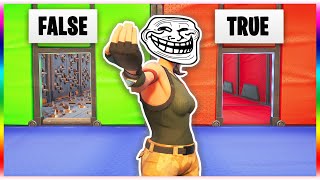 The IMPOSSIBLE Troll Deathrun 20 SECRET LEVELS Fortnite Creative Mode [upl. by Trauner]