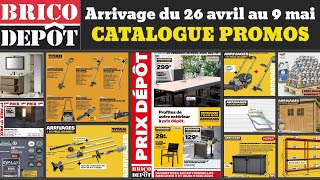 arrivage BRICODÉPÔT du 26 avril au 9 mai 2024 ✅ catalogue promos 🔥Bricolage outillage jardin Titan [upl. by Ulane]