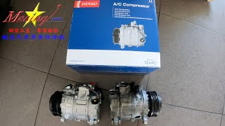 How To Replace a AC Compressor BMW X5 25d F15 20d xDrive 2014 N47D20D GA8HP45Z [upl. by Adnaloj224]