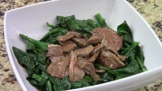 How To Make Oyster Beef With Chinese Broccoli [upl. by Corbie]