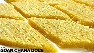 Goan Chana Doce  Doce De Grão  Christmas Sweet GoanDoce [upl. by Eeram]