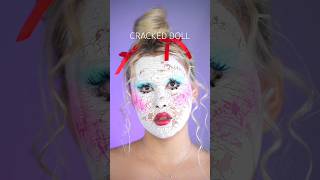 Do u like Halloween  doll halloween makeup viralshorts viralvideo shortvideo makeuptutorial [upl. by Aynik]