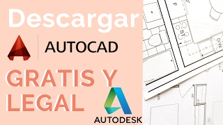 Como Instalar AutoCad Gratis Y Legal  Autodesk  Lejarevalo [upl. by Hsuk676]