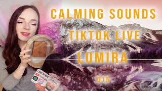 Calming ASMR TikTok LIVE  Lumira  Music for Relaxation [upl. by Albemarle]