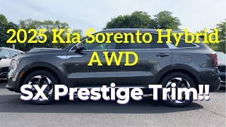 2025 Kia Sorento Hybrid The Best Midsize Hybrid SUV [upl. by Arand747]