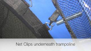 Trampoline Safety Nets  Why ours are made to last [upl. by Nawek]