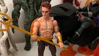 Marvel Legends Daimon Hellstrom Full Review Another really great Marvel Halloween display addition [upl. by Shirline]