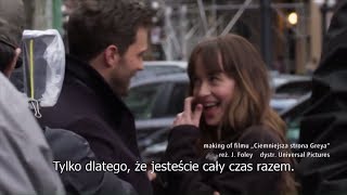 Jamie Dornan i Dakota Johnson musieli się zaprzyjaźnić na planie quot50 twarzy Greyaquot PytAnia [upl. by Ytirahc]