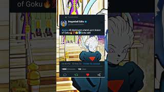 All Destroyers stand up in honor of Goku 🔥💯😤🥶 subscribe for more videos Goku edit goku [upl. by Asiela]