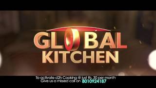 d2h Cooking  The Great Indian Global Kitchen  Promo 1  Videocon d2h [upl. by Klarika]