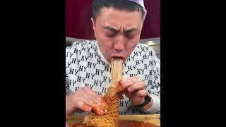 Mukbang Eating PIG BELLY shorts asmr [upl. by Corbet]