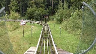 Inselrodelbahn Bergen auf Rügen [upl. by Klehm642]