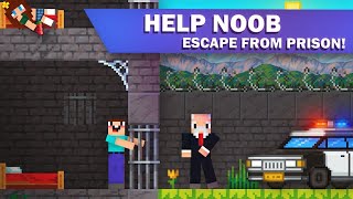 NOOB MINER ESCAPE FROM PRISM SERIES PART 1 LIVE [upl. by Dickman]