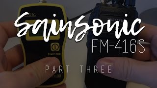 Sainsonic FM416  Part 3  QampA  Encryption Power Output Music [upl. by Duster541]