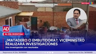 ¿MATADERO O EMBUTIDORA VICEMINISTRO REALIZARÁ INVESTIGACIONES [upl. by Kanor]