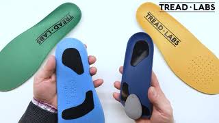 Metatarsal Pads Placement on Tread Labs Insoles [upl. by Allets]