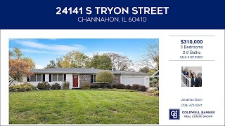 24141 S Tryon Street Channahon Illinois Homes for Sale  wwwcoldwellhomescom [upl. by Werdma]