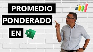 Cómo calcular el promedio ponderado en Excel [upl. by Dupre151]