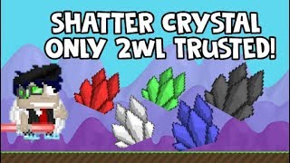 Growtopia  Shatter Crystal just 2wl Trusted [upl. by Studner]