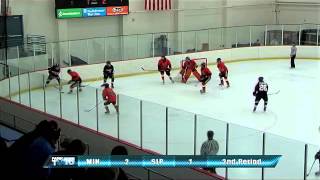 Minnehaha vs St Louis Park Boys Hockey Jan 3 2014 [upl. by Mayfield]