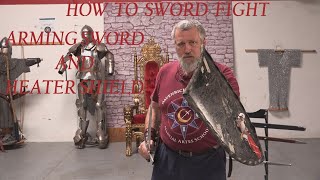 How to Sword Fight Sword and Heater Shield [upl. by Adnohsat]