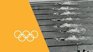 100m Freestyle  Through The Years  90 Seconds Of The Olympics [upl. by Olympium]