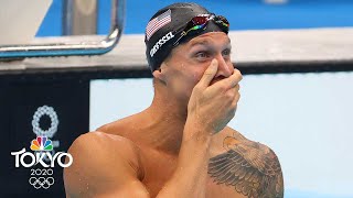 Caeleb Dressel wins gold sets record in electrifying mens 100m free  Tokyo Olympics  NBC Sports [upl. by Kus]