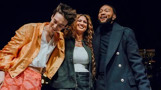 Jacob Collier John Legend amp Tori Kelly  Bridge Over Troubled Water Live at The Greek Theatre [upl. by Notsla]