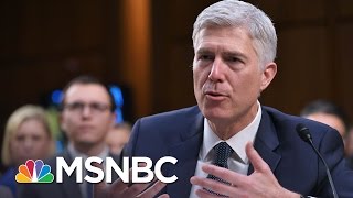 Neil Gorsuch To Hear First Case As SCOTUS Justice  Morning Joe  MSNBC [upl. by Aliza90]