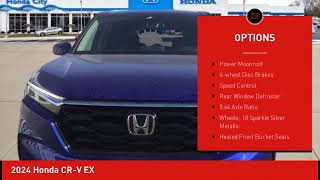 2024 Honda CRV Schlossmann Honda City Inventory 41380 [upl. by Gearalt]