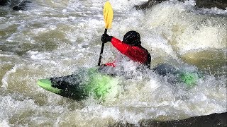 Whitewater Kayaking Arkansas Cossatot State Park [upl. by Yerocaj]