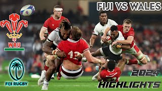 Fiji vs Wales 2024  Highlights [upl. by Felike398]