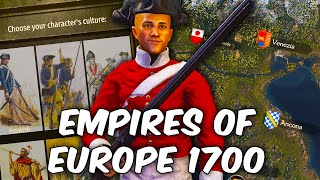 Empires of Europe 1700  A New Mount And Blade 2 Bannerlord Mod [upl. by Evangelina]