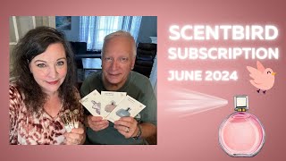 ScentBird subscriptionJune 2024 scentbird perfume subscriptionunboxing [upl. by Chastity53]