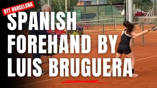 Learn the Spanish Forehand With Spanish Legend Luis Bruguera [upl. by Muller]