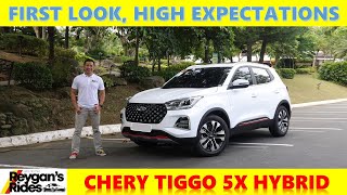 CHERY Tiggo 5x Pro Hybrid First Look Reygans Unboxing [upl. by Hannahsohs]