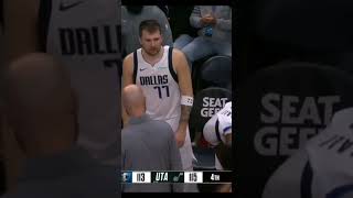 Luka Doncic couldnt believe Mavs fell asleep and let John Collins dunk game winner [upl. by Latty]