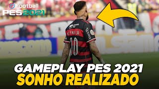 NEYMAR REALIZOU O SONHO DA NAÇÃO  EFOOTBALL GAMEPLAY PES 2021 [upl. by Olegnaleahcim]