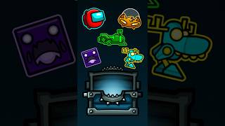 All 25 key chest rewards in Geometry Dash geometrydash geometrydashicons [upl. by Repsag]