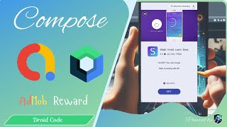 AdMob Rewarded Ads  How to Implement AdMob Rewarded Ad  Compose  Droid code  2024 [upl. by Anemaj887]