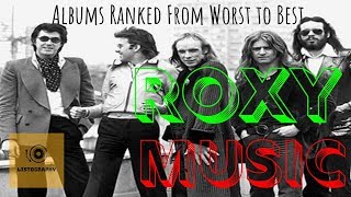 Roxy Music Albums Ranked From Worst to Best [upl. by Asiole]